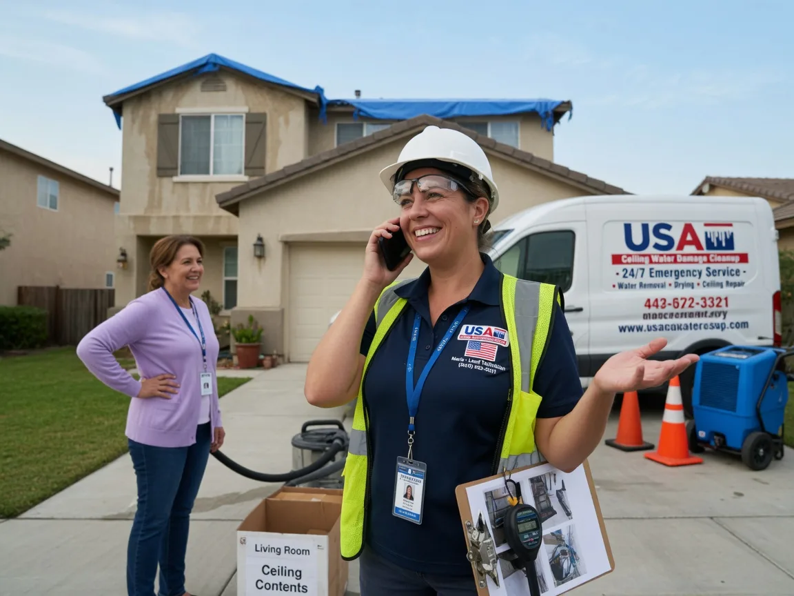 Ceiling Water Damage Restoration West Farmington, OH FAQs